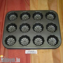 Muffin sütőforma cirádás 12 db-os 121 - OL
