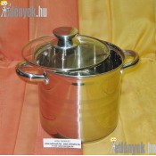 Indukciós rozsdamentes fazék 4,30 l 604366-BQT