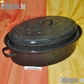 Zománcozott ovális kacsasütő 34 cm 741342-BB