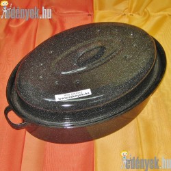 Zománcozott ovális kacsasütő 34 cm 741342-BB