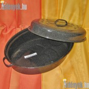 Zománcozott ovális kacsasütő 34 cm 741342-BB