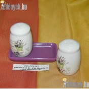 Kerámia levendula mintás sószóró, borsszóró BQT-381168