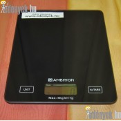 Digitális konyhai mérleg 5 kg 801/234-AMB-F