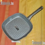 SilverStone indukciós grillserpenyő 26×26 cm 201348-AMB