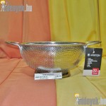 Talpas gyümölcsmosó, tésztaszűrő kosár 22 cm 434025-AMB