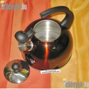 Rozsdamentes teafőző 2,50 literes 371/058/B-DOM