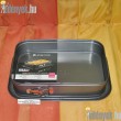 Szögletes csatos tortaforma 37,50×24,50×7 cm 209733-AMB