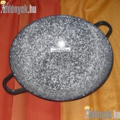 Zománcozott wok 30 cm KP-30/9-TFA